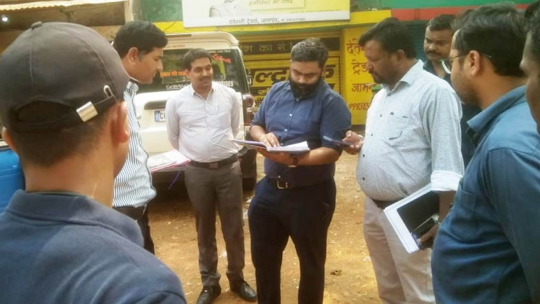 व्यय प्रेक्षक राम प्रभु उदय आर. ने जामगांव चेकपोस्ट का किया आकस्मिक निरीक्षण