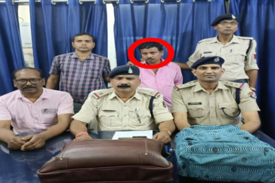 बिलासपुर स्टेशन पर 6 किलो गांजा के साथ आरोपी गिरफ्तार