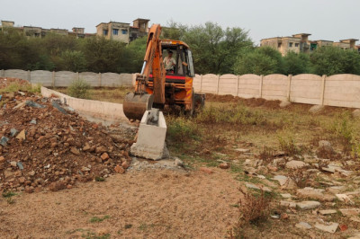 कौरिनभाठा में दिनदयाल कालोनी के पीछे अवैध प्लाटिंग की तैयारी,