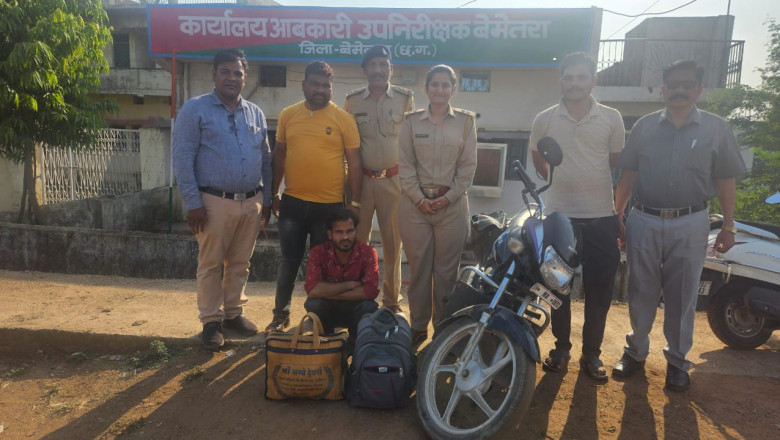 आबकारी विभाग  वृत्त  नवागढ़ जिला-बेमेतरा की कार्यवाही