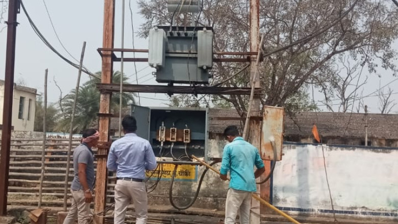 चौकी इंटकवेल में लगाया गया 200 केवीए का ट्रांसफार्मर, अब निरंतर जल आपूर्ति होगी