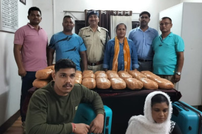 रायपुर रेलवे स्टेशन में मंदिरहसौद की टास्क टीम ने पकड़ा 6.36 लाख का गांजा, युवक-युवती गिरफ्तार… ऐसे हुआ शक