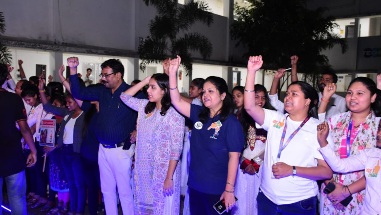 जिले में शत प्रतिशत मतदान सुनिश्चित करने आरोहण बीपीओ सेंटर टेड़ेसरा के युवाओं द्वारा मतदाता जागरूकता कार्यक्रम आयोजित