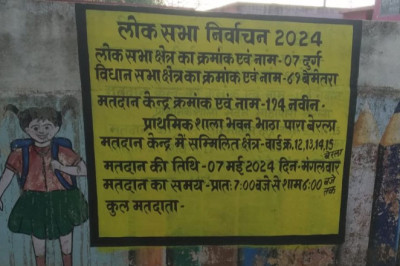 मतदान केन्द्र पर अंकित होने लगी विशिष्टियां कलेक्टर एवं जिला निर्वाचन अधिकारी ने समय पर पूरा करने के दिए निर्देश