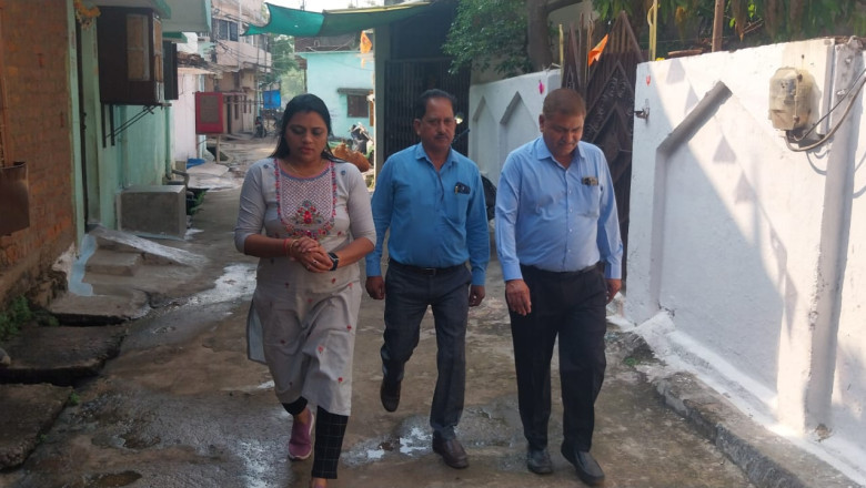 निस्तारी तालाब की जगह अब मवेशियो के लिए डाबरी