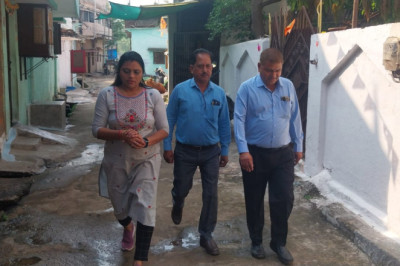 निस्तारी तालाब की जगह अब मवेशियो के लिए डाबरी