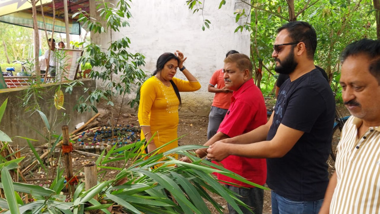 30 वर्ष पुराने रिसाली बस्ती के सांस्कृतिक भवन का निरीक्षण किया गया .....