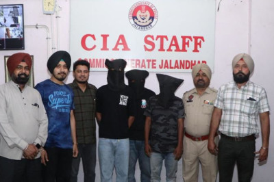 3 पिस्टल बरामद गैंगस्टर भगवानपुरिया के 3 गुर्गे गिरफ्तार.....
