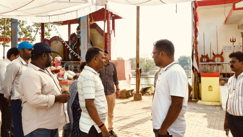 वार्ड निरीक्षण में आयुक्त आज सुबह पहुचे पुराना बस स्टैण्ड, भरकापारा, लोहार पारा, मठपारा