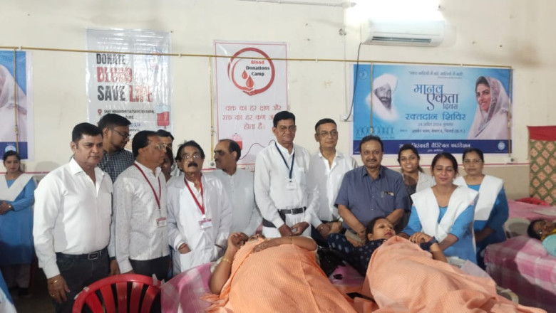 जिला चिकित्सालय दुर्ग में रक्तदान शिविर का आयोजन 202 यूनिट ब्लड एकत्रित