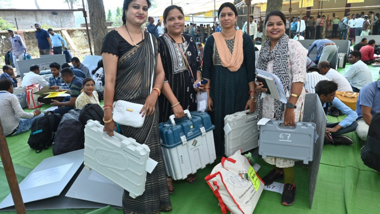 जिले में लोकसभा चुनाव की सभी तैयारियां पूर्ण कलेक्टर एवं एसएसपी ने मतदान दलों को मंडी परिसर से किया रवाना