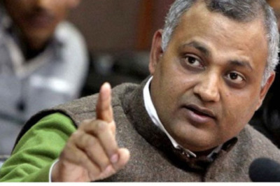 कल जेल से बाहर आ जाएंगे CM अरविंद केजरीवाल’,AAP प्रत्याशी सोमनाथ भारती का दावा...