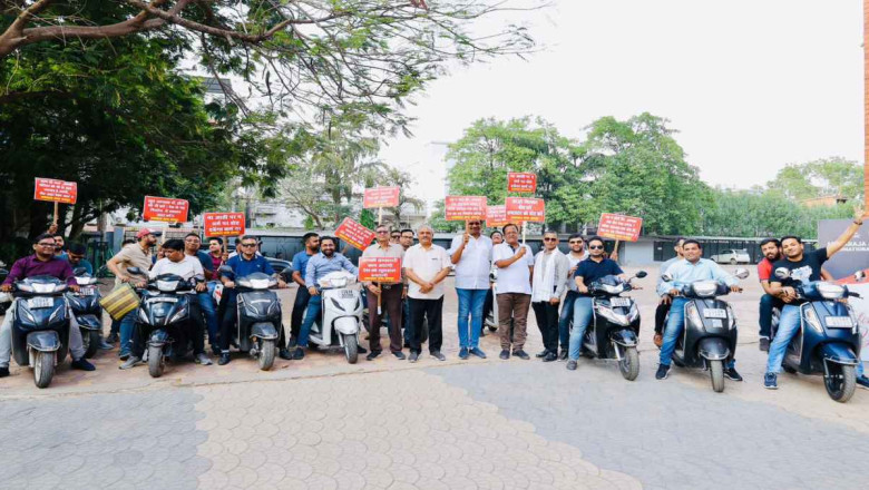 नागरिकों को मताधिकार का प्रयोग करने दिया संदेश,अग्रवाल युवा मंडल ने निकाली मतदाता जागरूकता बाइक रैली...