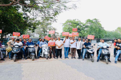 नागरिकों को मताधिकार का प्रयोग करने दिया संदेश,अग्रवाल युवा मंडल ने निकाली मतदाता जागरूकता बाइक रैली...