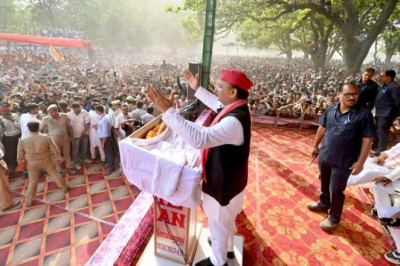BJP की सरकार फिर आई तो हमारी सुरक्षा में लगे पुलिसकर्मी भी बनेंगे अग्निवीर – अखिलेश यादव...