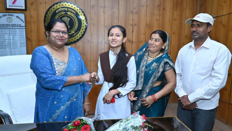 डिप्टी कलेक्टर बनने के सपने संजोए होनिशा ने कक्षा दसवीं की मेरिट सूची में हासिल किया दूसरा स्थान