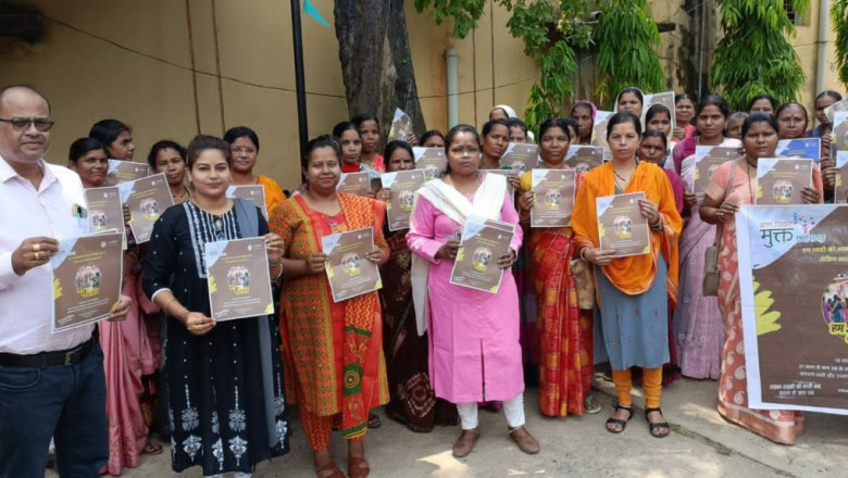 जनपद पंचायत मैनपुर में मनाया गया बाल विवाह मुक्त जिला कार्यक्रम