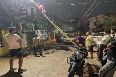 बिजली विभाग की बड़ी लापरवाही से रहवासियों को करना पड़ा रतजगा,राजधानी के शंकर नगर में रात भर गुल रही बिजली...