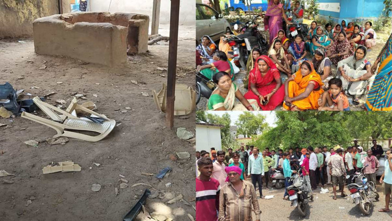 समाज विशेष के भवन निर्माण की जगह को लेकर दो पक्षों में हुआ विवाद, जमकर चले लाठी-डंडे और ईट-पत्थर, महिलाओं समेत आधा दर्जन लोग हुए घायल, भारी पुलिस बल तैनात