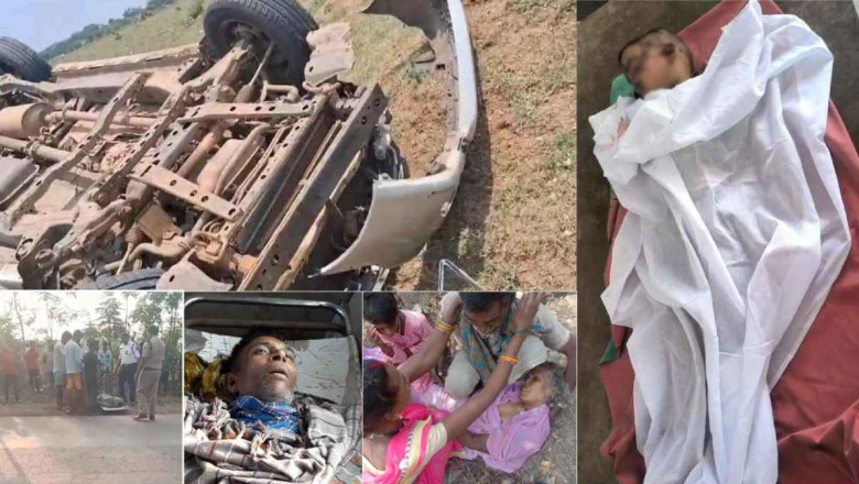 छत्तीसगढ़ : अलग-अलग सड़क हादसों में एक मासूम सहित 3 की मौत, कहीं तेज रफ्तार कार ने लोगों को रौंदा, तो कहीं पलटी कार...