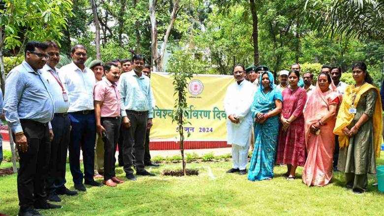 विश्व पर्यावरण दिवस : मुख्यमंत्री साय ने सपरिवार अपने निवास परिसर में रोपा नीम, रुद्राक्ष और चीकू का पौधा...
