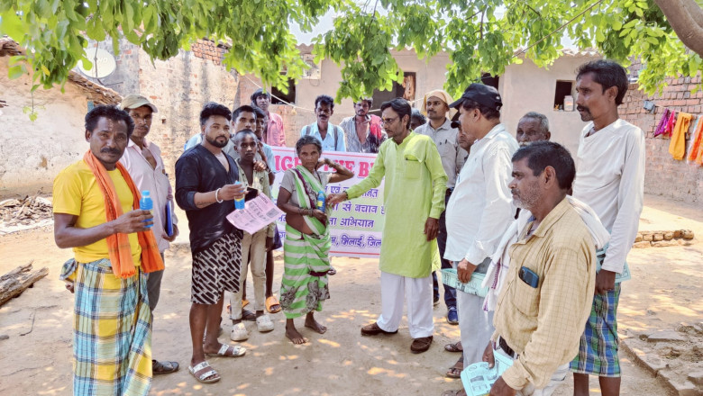 निगम भिलाई क्षेत्र में मच्छर उन्मूलन हेतु चलाया जन जागरूकता अभियान