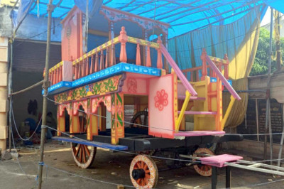 भगवान जगन्नाथ का रथ बना रहे मुस्लिम कारीगर, 40 साल बाद पहली बार बदला जा रहा है रथ…