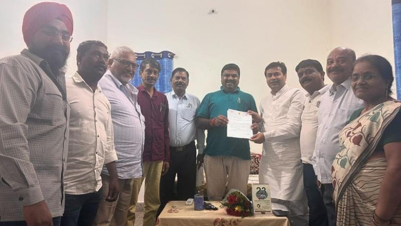 महापौर ने विधायक से मुलाकात की: शहर में विकास कार्य कराने शासन से राशि दिलाने का आग्रह किया: