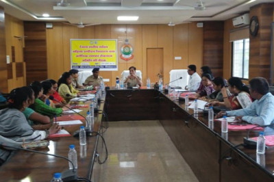 जिला स्तरीय महिला उत्पीड़न निवारण तथा अनैतिक व्यापार रोकथाम समिति की बैठक सम्पन्न