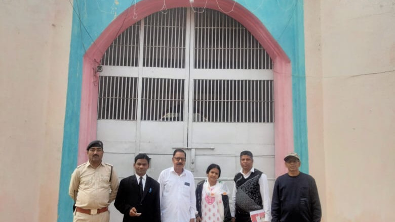 जिला जेल गरियाबंद का किया गया निरीक्षण