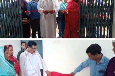 विधायक भोलाराम साहू ने अतिरिक्त कक्ष निर्माण का किया लोकार्पण