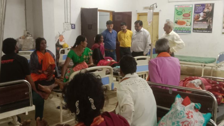 कलेक्टर अग्रवाल के निर्देश पर संयुक्त कलेक्टर गोलछा ने जिला अस्पताल का किया निरीक्षण...