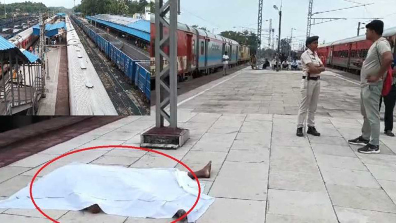 रेलवे स्टेशन में युवक ने 22 फीट ऊंचे खंभे से ओएचई तार पर कूदकर दी आत्महत्या...