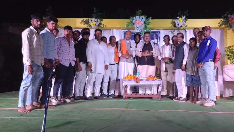 साजा राउत देवालय गणेशोत्सव समिति सिरसा खुर्द द्वारा रंग छत्तीसगढ़ सुरगी  राजनांदगांव का कार्यक्रम रखा गया