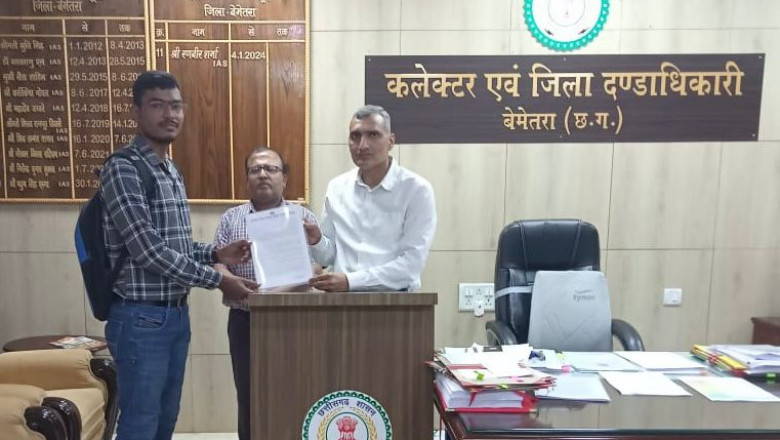 कलेक्टर ने सौपा अनुकम्पा नियुक्ति पत्र