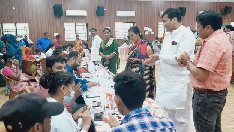 सफाई मित्रों के स्वास्थ्य की जांच,स्वच्छता ही सेवा’ अभियान के तहत सफाई मित्र सुरक्षा शिविर आयोजित: