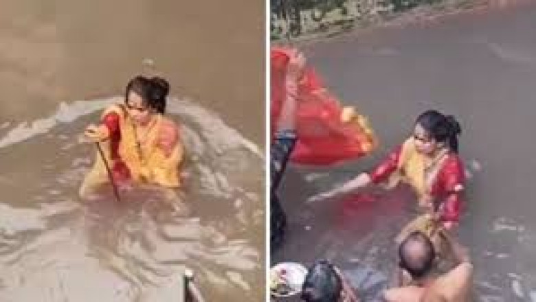 नवरात्रि के पहले दिन माता को चढ़ाया ऐसा चढ़ावा, तलवार से महिला भक्त ने काट डाली अपनी जीभ, मुंह खुला तो…