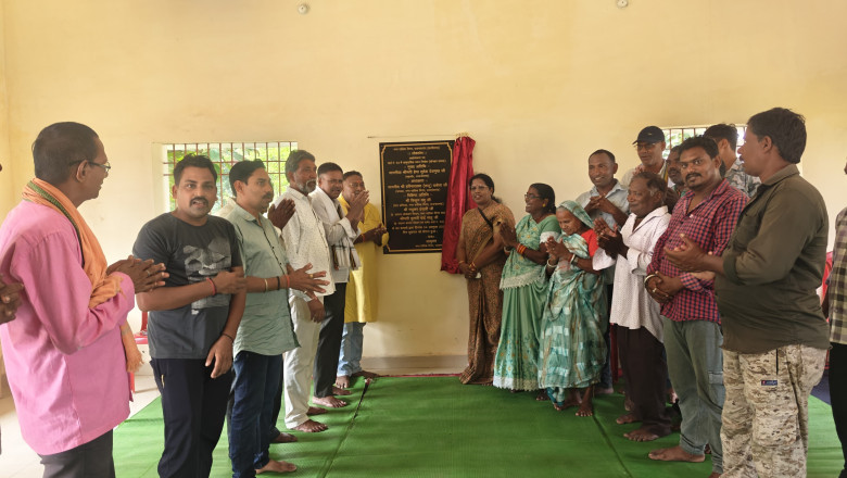 बैगा पारा में बना सोनकर समाज का सामुदायिक भवन, महापौर ने  किया लोकार्पण...