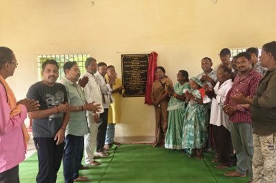 बैगा पारा में बना सोनकर समाज का सामुदायिक भवन, महापौर ने  किया लोकार्पण...