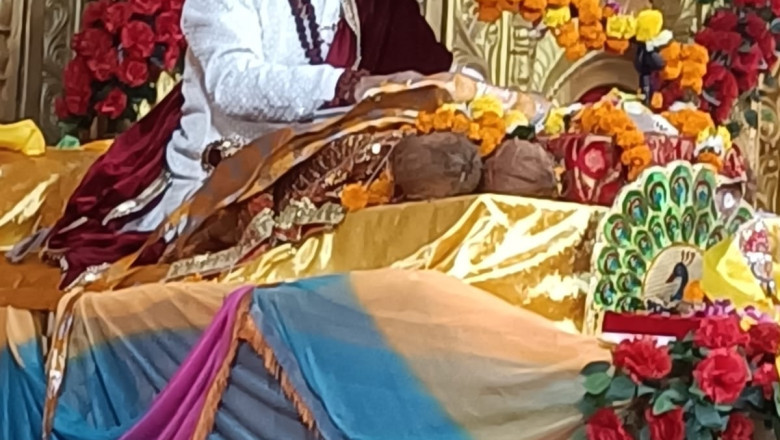 धर्म सेवा क्षेत्र में योगदान हेतु भागवताचार्य पं. विनोद गोस्वामी को राजनांदगाँव रत्न
