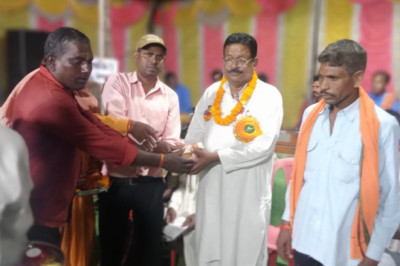 दैहान मे धूमधाम से मनाया गया शरद पूर्णिमा,विधायक भोलाराम साहू को ग्रामीणों ने किया सम्मानित...