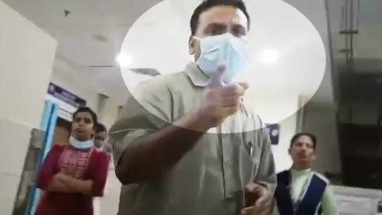 रायपुर एम्स में मरीज और उनकी पत्नी के साथ मारपीट, डॉक्टर की दबंगई...