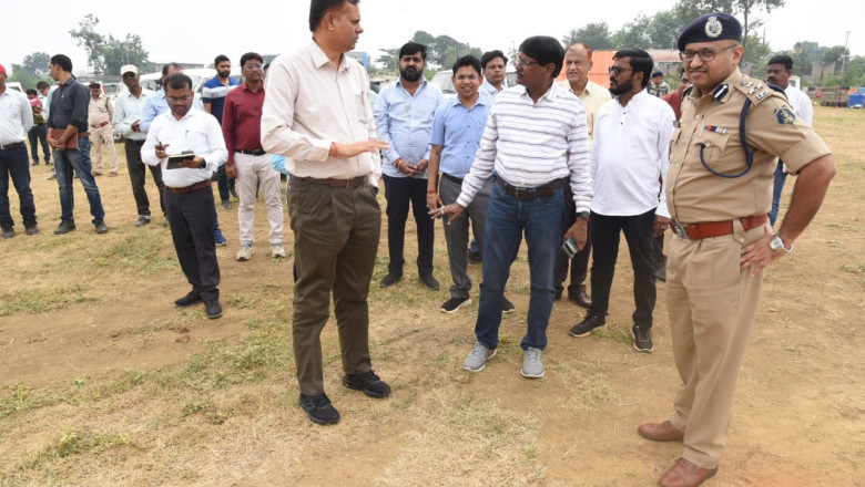 अधिकारियों ने लिये तैयारियों की जायजा