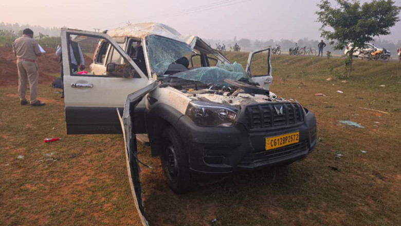 बड़ा सड़क हादसा : तेज रफ्तार स्कॉर्पियो पलटी, उप निरीक्षक की मौके पर ही मौत, 4 की हालत गंभीर...