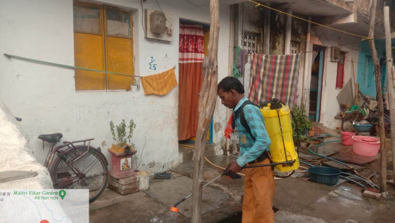 वार्ड 05 कोसानगर क्षेत्र में डेंगू, मलेरिया बचाव एवं मच्छर उन्मूलन हेतु अभियान चलाया गया...