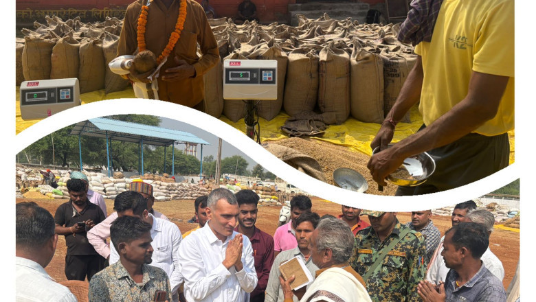 किसान बोले सरकार खुले दिल से ले रही उनका धान...