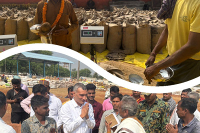 किसान बोले सरकार खुले दिल से ले रही उनका धान...