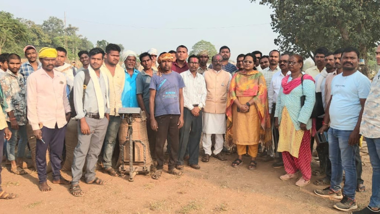 जिले में पहले दिन 6310.80 क्विंटल धान खरीदी की गई...