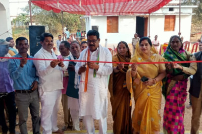 सीताकसा मे खुज्जी विधायक ने सांस्कृतिक कला मंच का किया लोकार्पण...