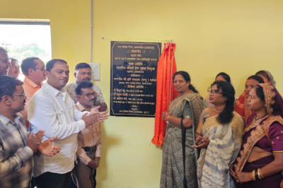 चिखली में बना मानिकपुरी समाज के लिए सामुदायिक भवन, महापौर ने  किया लोकार्पण